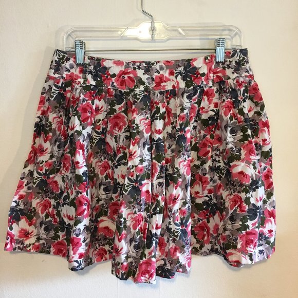 Pink Flower Skirt - Picture 1 of 3